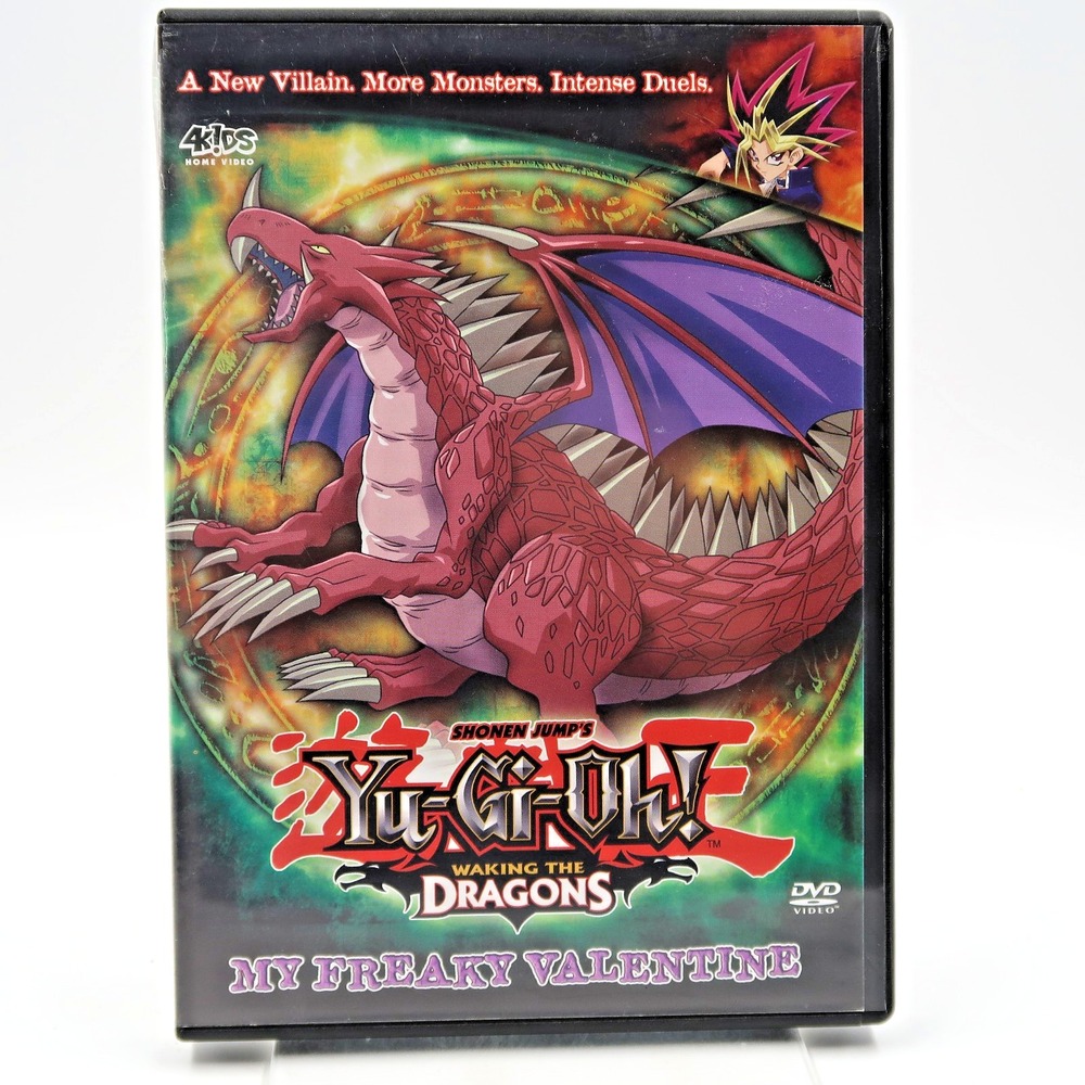 Yu-Gi-Oh Waking the Dragons Vol 2 My Freaky Valentine DVD 2006 Dan Green Amy B
